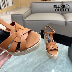 Tribute Espadrilles Wedge Amber 12.5 cm