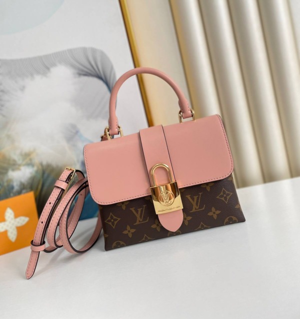 Monogram Locky BB Rose 21 cm