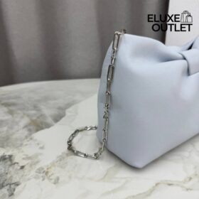 Small Bow Eisblau / Silber 26 cm