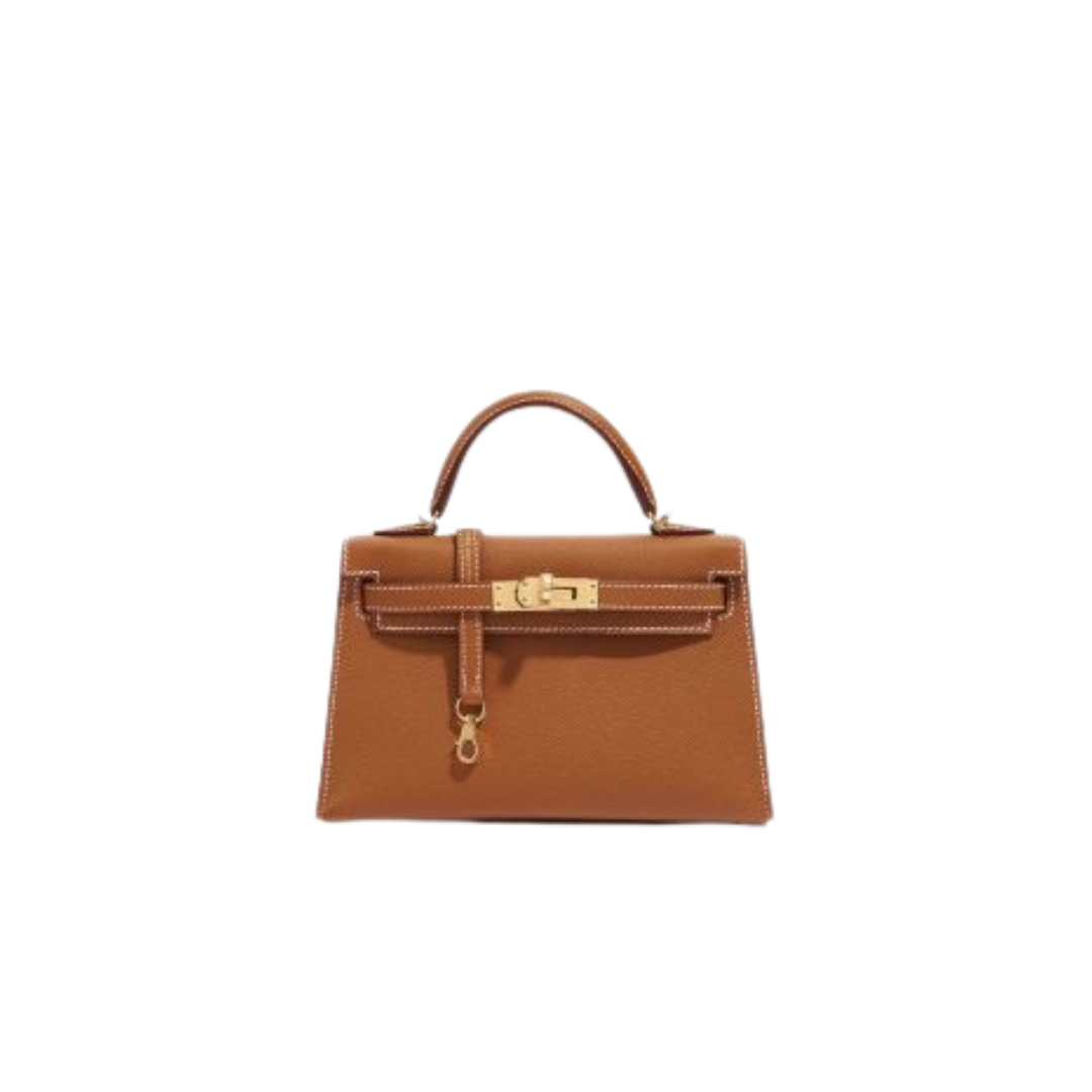 Kelly Epsom Braun 19 cm