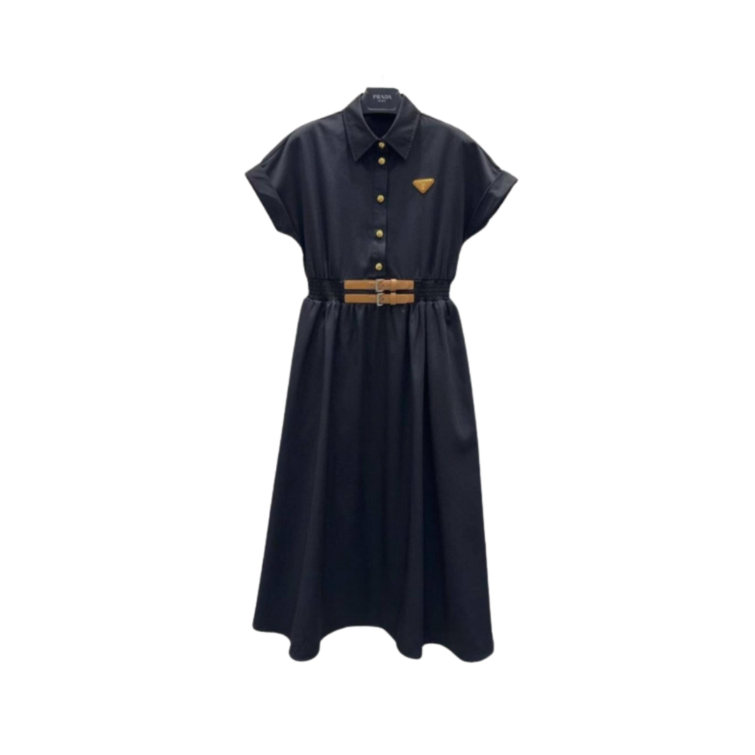 Re-Nylon Midi-Kleid