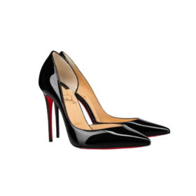 100 mm Iriza Patent Calf Leather Schwarz