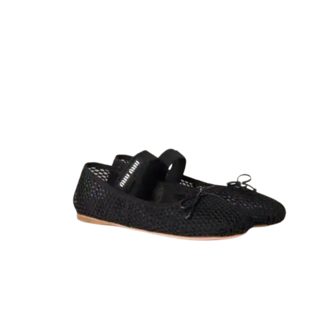 Ballerinas Mesh Schwarz