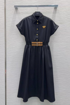 Re-Nylon Midi-Kleid