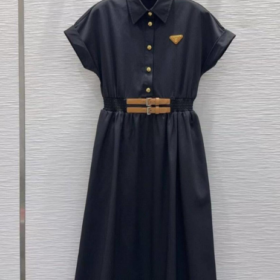 Re-Nylon Midi-Kleid
