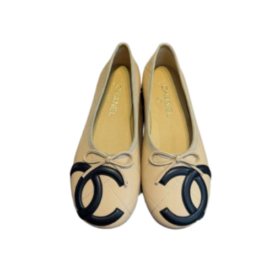 Coco Beach Flats Milchiges  Beige/Schwarz