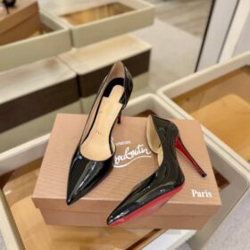 100 mm Iriza Patent Calf Leather Schwarz