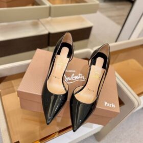100 mm Iriza Patent Calf Leather Schwarz