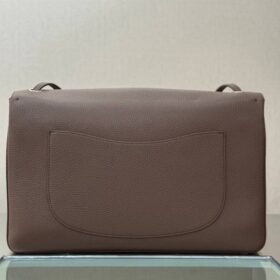 Maxi Flap Bag Braun/Gold 32 cm