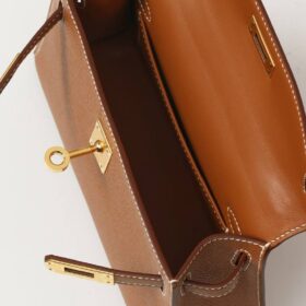 Kelly Epsom Braun 19 cm