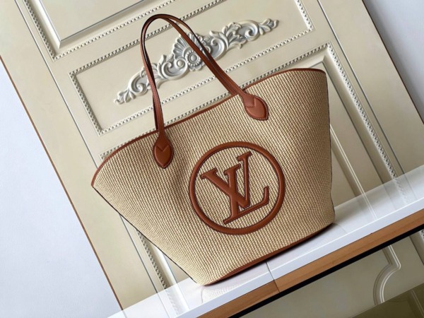 Raffia Saint Jacques Tote 34cm