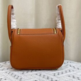 Mini Lindy Braun/gold 19 cm