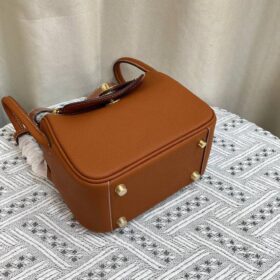 Mini Lindy Braun/gold 19 cm