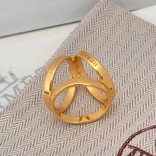 Trio Scarf 90 Ring Gold