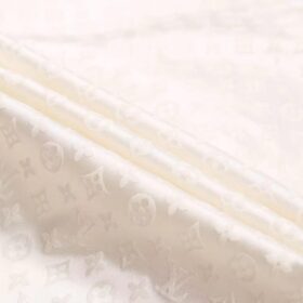 Mini Monogram Silk Weiß