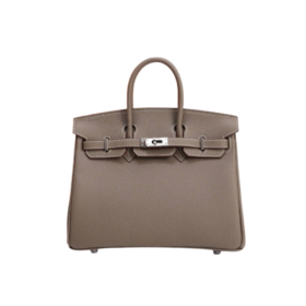 Birkin Togo Leather Taupe/Silvern 30 cm