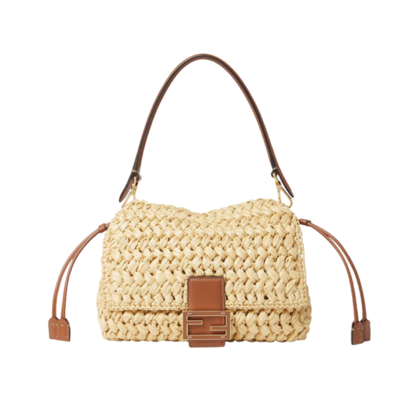 Baguette Raffia Beige 27 cm