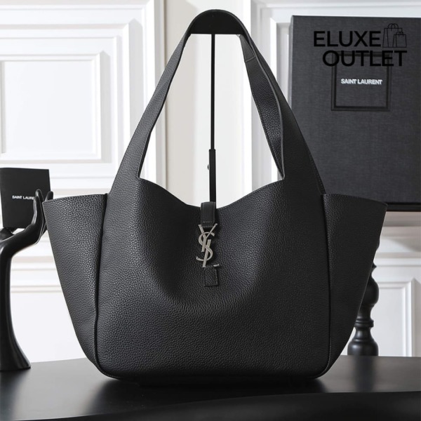Le 5 a 7 Bag Schwarz/Silber 50 cm