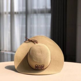 Anagram Raffia-Sonnenhut in Beige