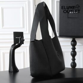 Le 5 a 7 Bag Schwarz/Silber 50 cm