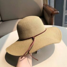 Anagram Raffia-Sonnenhut in Beige
