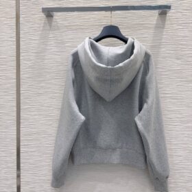 Contrast Drawstring Hellgrau