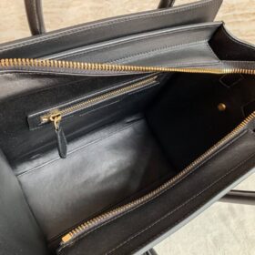 Reisetasche Mini Schwarz/Gold 27 cm