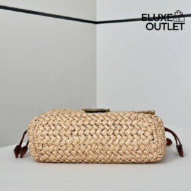 Baguette Raffia Beige 27 cm