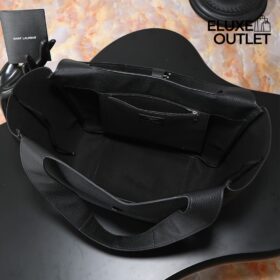 Le 5 a 7 Bag Schwarz/Silber 50 cm