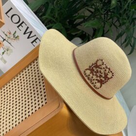 Anagram Raffia-Sonnenhut in Beige