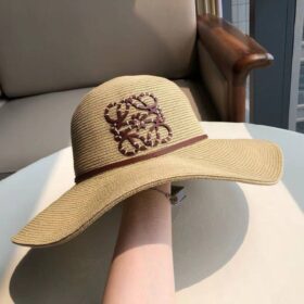 Anagram Raffia-Sonnenhut in Beige