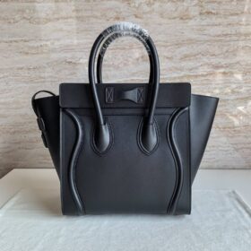 Reisetasche Mini Schwarz/Gold 27 cm