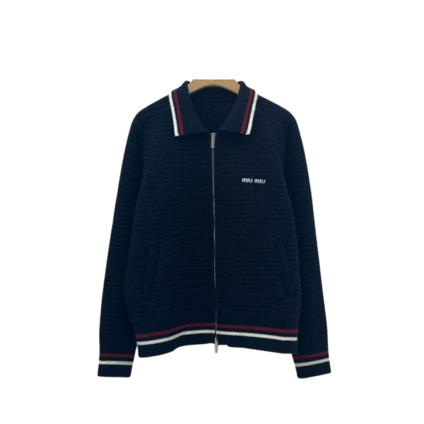 Cotton Knit Blau