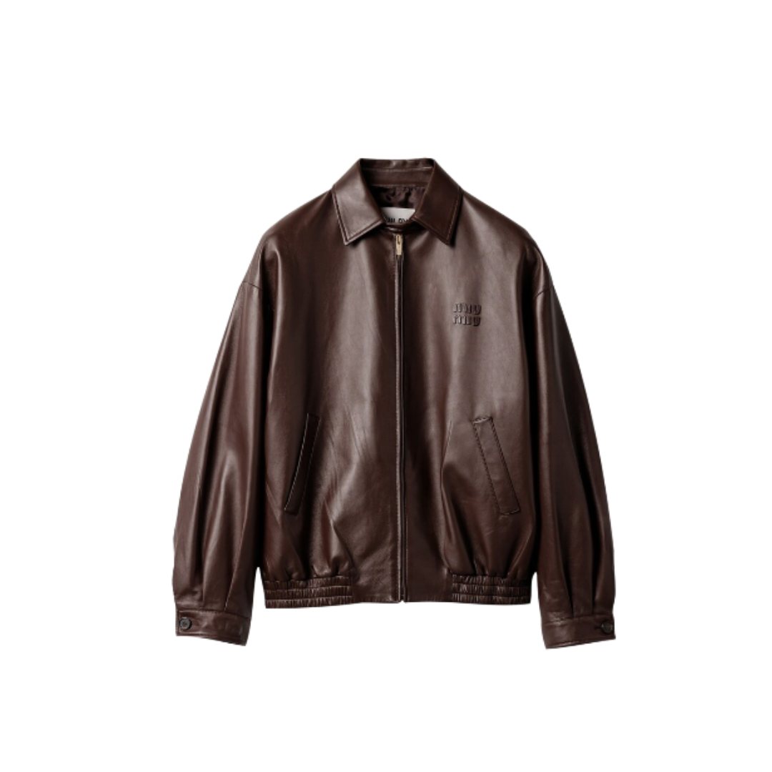 Nappa Leather Braun Medium