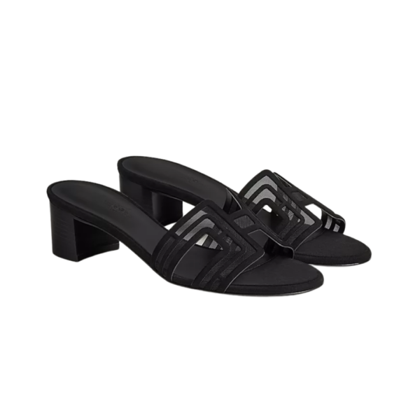 Oasis Sandal Mesh Schwarz