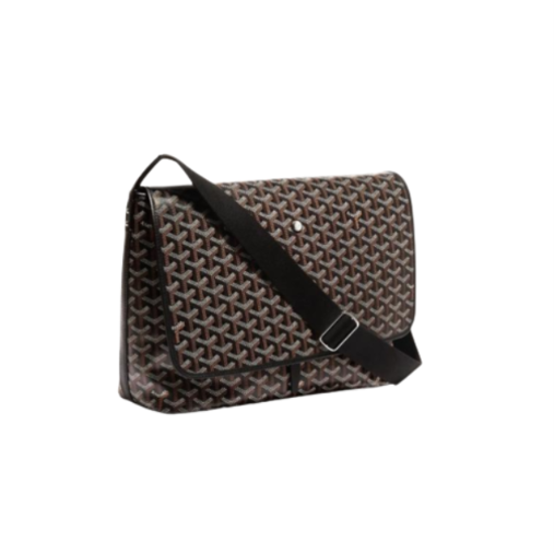 Capetian MM Umhängetasche Schwarz 35cm