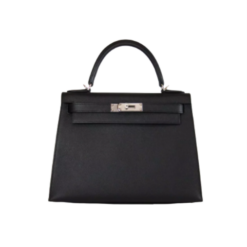 Kelly Epsom 28 Schwarz/Silber