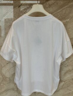 T-Shirt aus Baumwolle in kastiger Passform