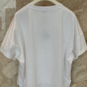 T-Shirt aus Baumwolle in kastiger Passform