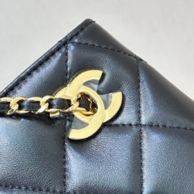 Kleine Einkaufstasche – Schwarz  24.5 cm