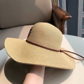 Anagram Raffia-Sonnenhut in Beige