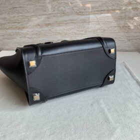 Reisetasche Mini Schwarz/Gold 27 cm