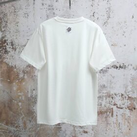 Verziertes Signature-T-Shirt Weiß