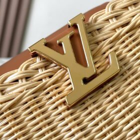 Capucines Rattan Braun/Gold 21 cm