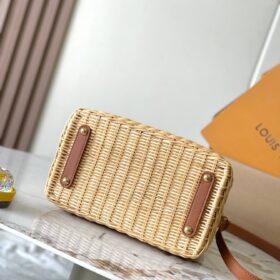 Capucines Rattan Braun/Gold 21 cm