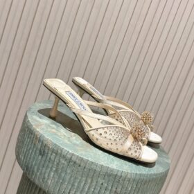 Siva Mule Vanillecreme 4,5 cm