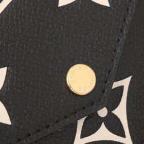 Pochette Felicie Schwarz/Beige 21 cm