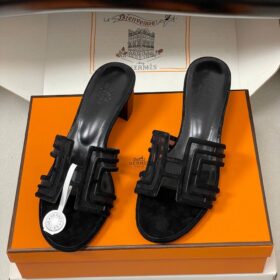 Oasis Sandal Mesh Schwarz