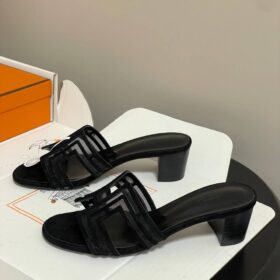 Oasis Sandal Mesh Schwarz