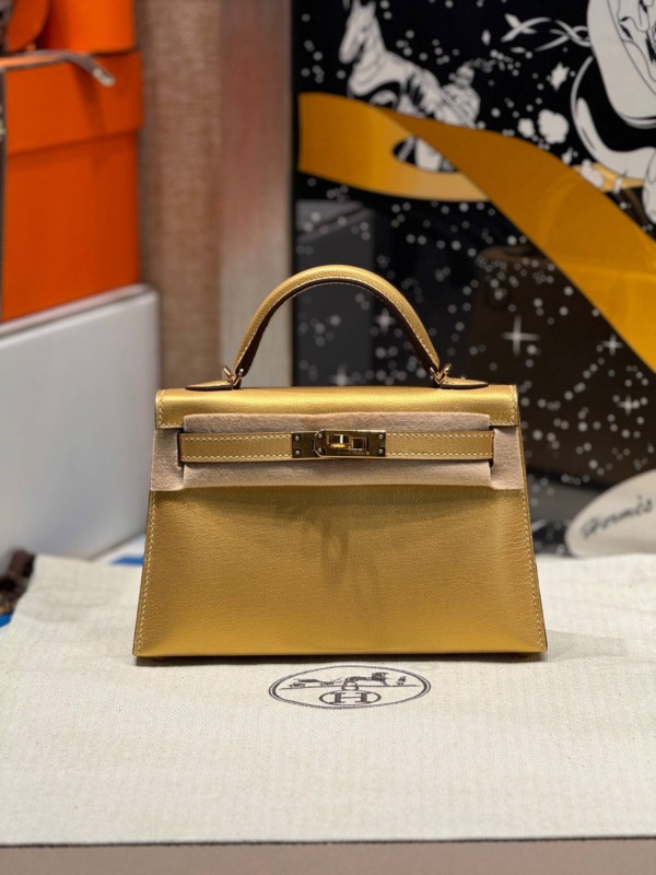 Kelly Mini Metallic Dore 20cm